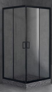 Душевой уголок Royal Bath HPD 110x100см чёрный RB1110HPD-T-BL